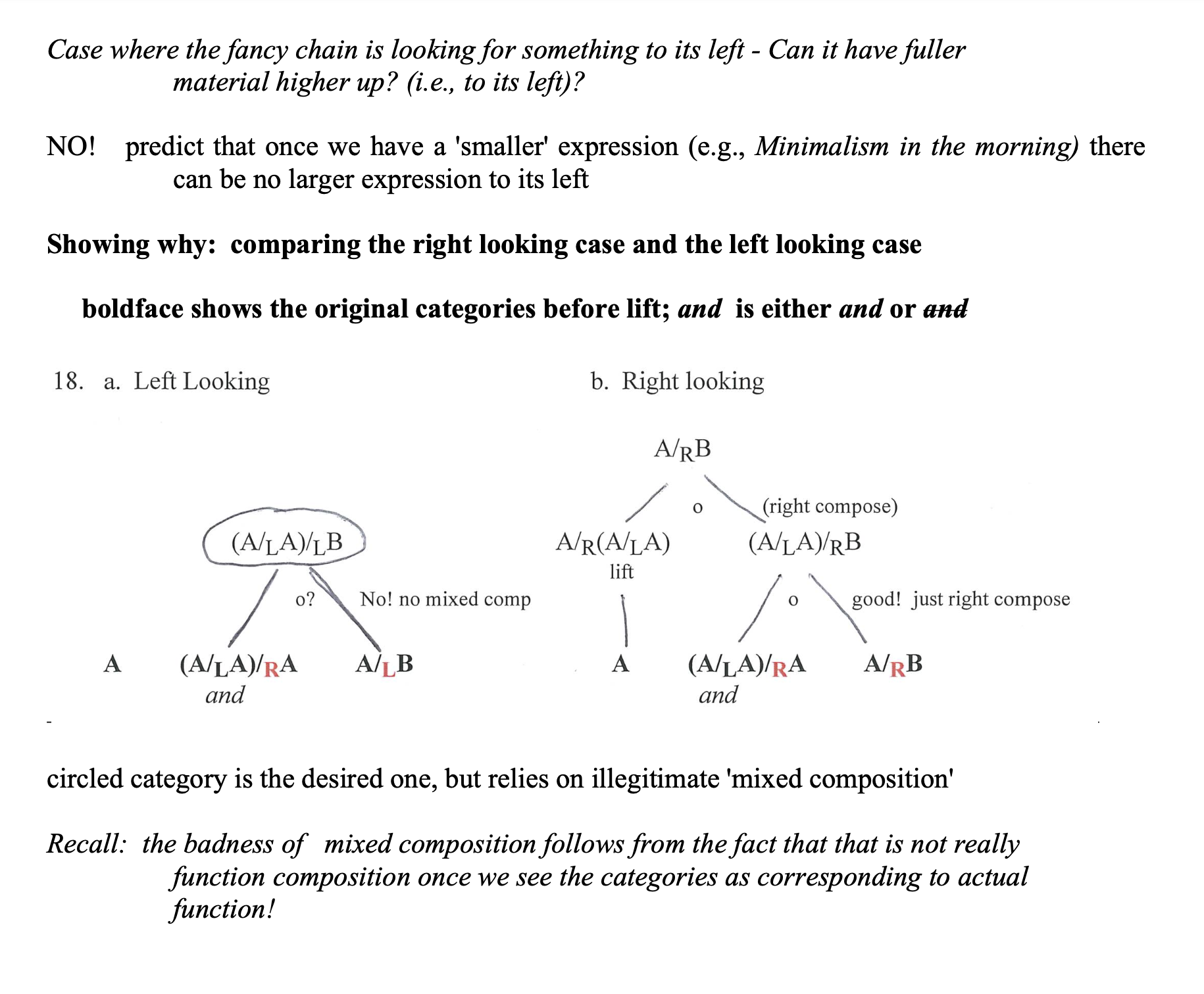 diagram of syntactic categories